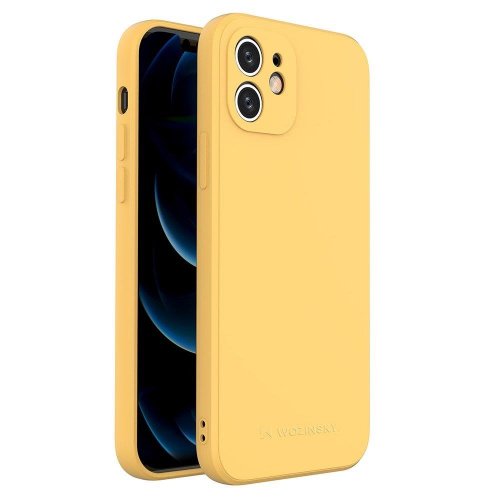 Obal pre iPhone XR | Kryt Wozinsky silicone žltý