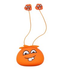 Slúchadlá 3,5mm Jack | JELLIE MONSTER Orange YLFS-01