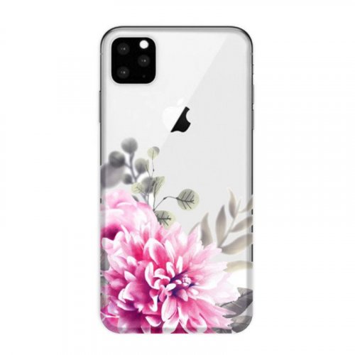 Obal pre iPhone 11 Pro Max | Kryt FUNNY CASE bright flowers